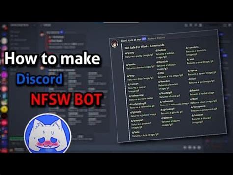 The default prefix is to get a list of commands. . Porn bots for discord